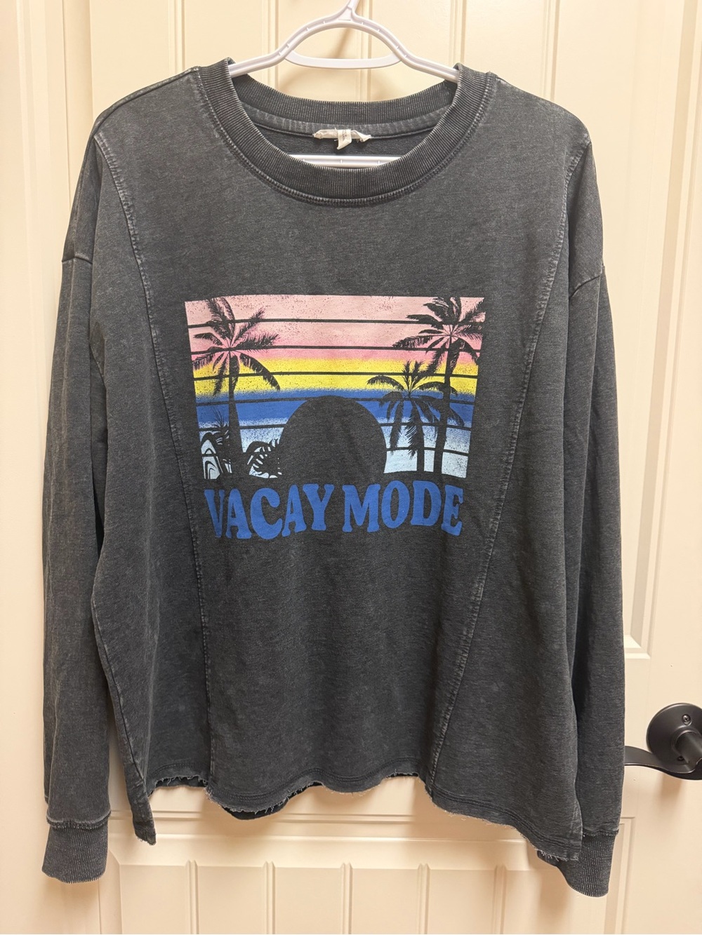 Maurices Charcoal Crewneck Sweatshirt